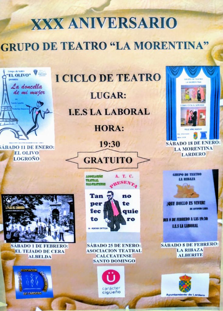 XXX Aniversario Grupo de Teatro "La Morentina"