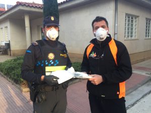 Genergy ha donado pantallas protectoras y mascarillas