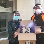 Genergy ha donado pantallas protectoras y mascarillas