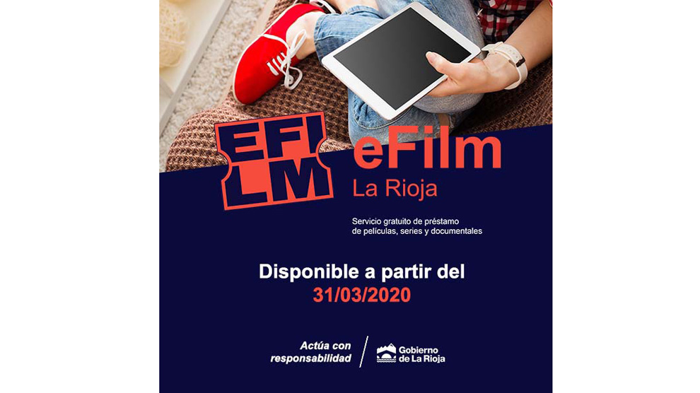 eFilm La Rioja. Nuevo servicio de la Red de Bibliotecas de La Rioja