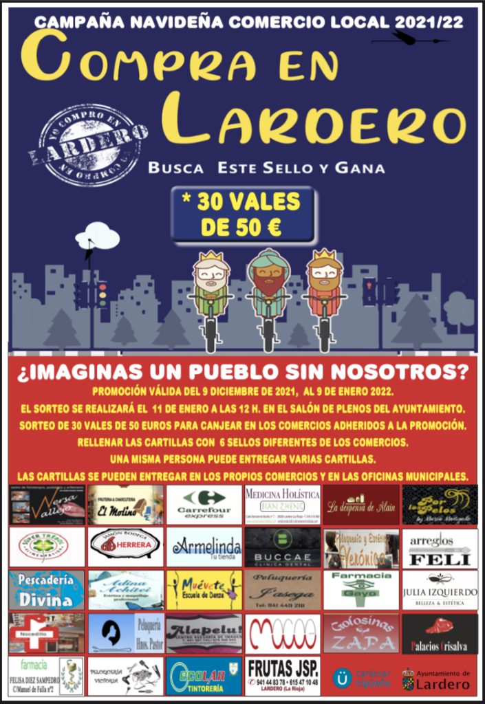 campaña navidad comercios lardero