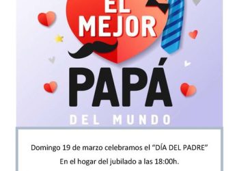 cartel dia del padre 2023