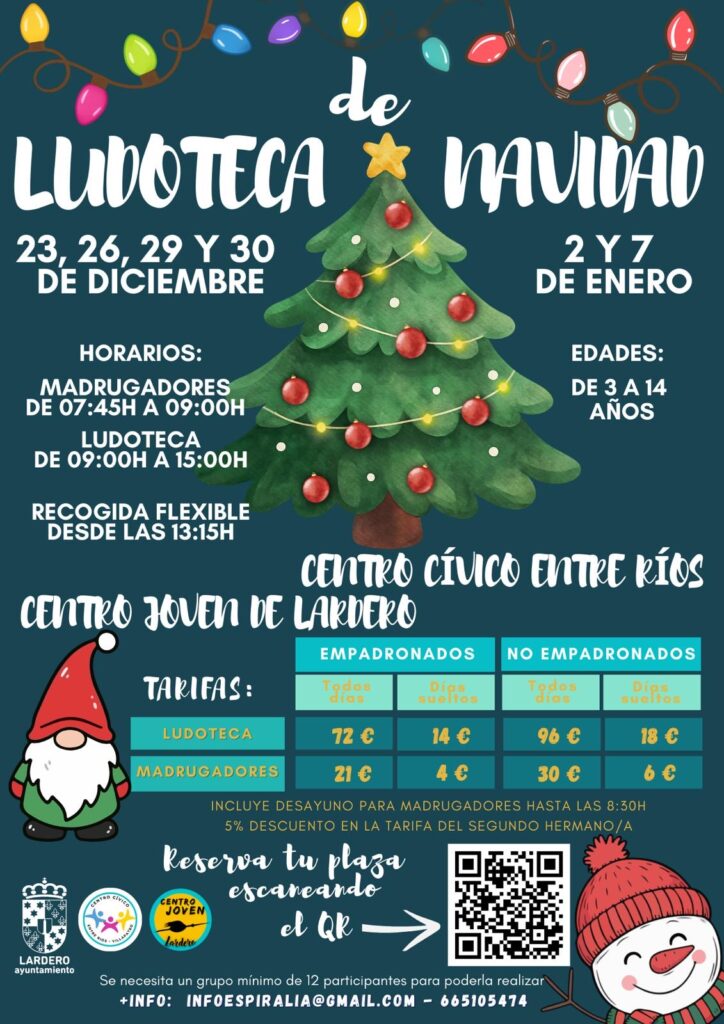 ludoteca navidad 2025